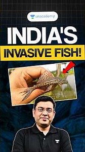 India’s “Helicopter Fish” Is Destroying Rivers! | Suckermouth Catfish | UPSC Shorts | Mukesh Jha