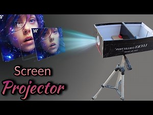 How to Make a DIY Smartphone Projector at Home | Low Budget Projector Without Electricity