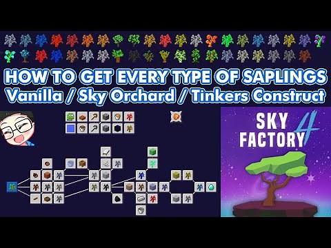 Skyfactory 4 Complete Tree Progression Tutorial