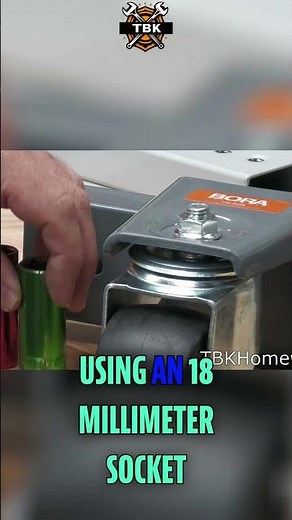 Caster Wheel Install: Easy Guide with Socket Sizes! - Bora PM-3500