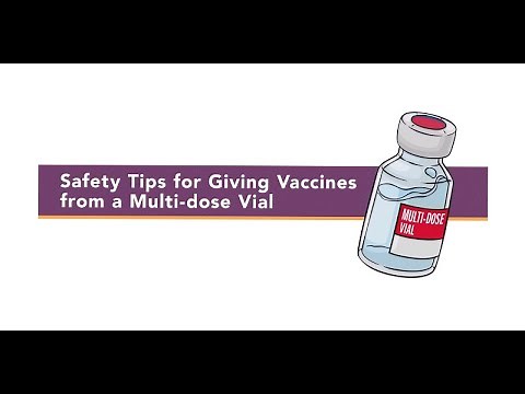 Multi-Dose Vaccine Vial Injection Safety Tips