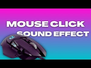 Mouse Clicking Sound Effect (1 HOUR)