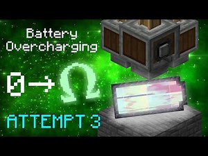 FINAL ATTEMPT - Minecraft Battery OVERCHARGING to ABSOLUTE INFINITY