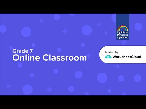 Grade 7 - Maths - Circumference and Area of Circles / WorksheetCloud Video Lesson