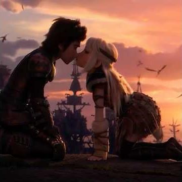 How To Train Your Dragon: Hiccup & Astrid Can’t Stop Kissing! 😘 Fan Edit