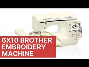 Mary & Madeline demo on the 6x10 Brother Embroidery Machine 1600E