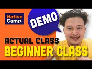 NativeCamp DEMO Grammar Beginner Actual Class || Native Camp