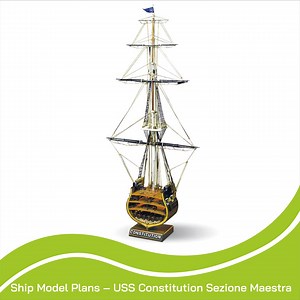 USS Constitution Wooden Ship Model Plans: High-resolution (digital Download) - Etsy