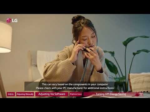 [LG Monitors] How To Adjust Screen Brightness On An LG Monitor