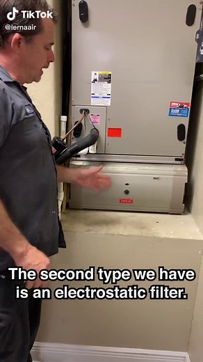 How to change your filter on your air handler PART TWO. #hvac #diy #helpfultip