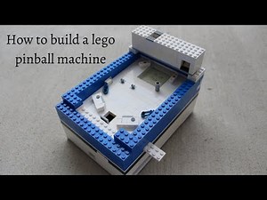 How to build a lego pinball machine