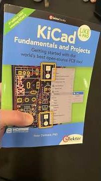KiCad Fundamentals and Projects book by elector the Open Source PCB design software