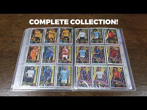 COMPLETE COLLECTION! Match Attax 2018/19
