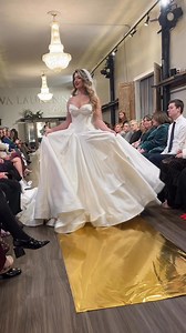 4.8K views · 36 reactions | This raw silk basque waist gown by Leah Da Gloria is a true work of art. When are you coming in to find your perfect Couture wedding gown? Book your appointment through our website! #weddinggown #wedding #weddinggowninspo #yeahthatgreenville #bridalshop #romanticwedding #southernwedding #greenvillesc #leahdagloria | Ava Laurenne Bride SC | Facebook