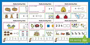 EYFS Maths Activities -  ELG Activity Mats