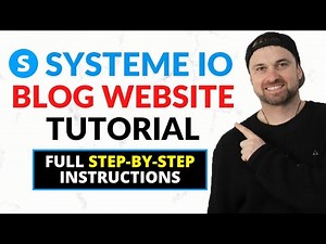Systeme.io Blog Tutorial: Build a Free Website for Business