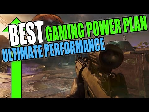 Windows 10 BEST Gaming Power Plan | Enable Ultimate Performance Power Plan