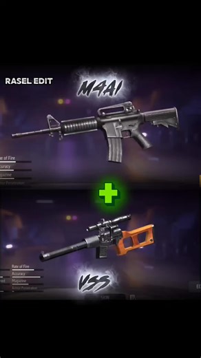 M4A1 and VSS Guide for Free Fire Players