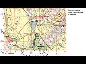 How to find 4 Figure grid reference?