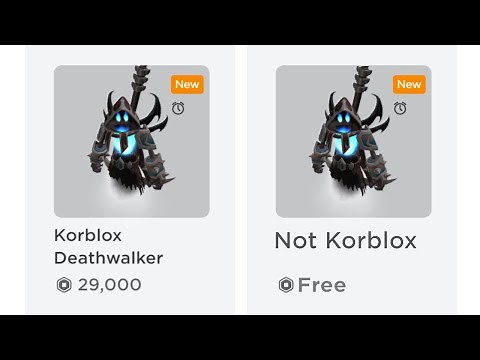 FINALLY! (Korblox Deathwalker)