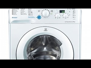 How to clean the drain pump filter on Indesit washing machine
