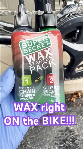 Bike Chain Clean and WAX - SILCA 1-2 kit - Super Secret wax and Chain Stripper How-To