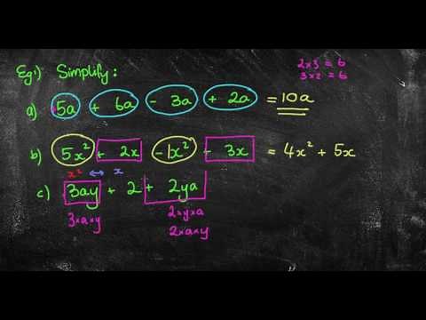 Algebra Review Yr 8