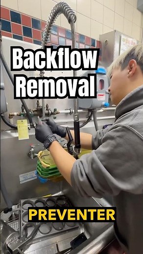 Removing A Backflow Preventer