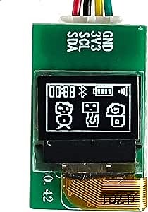0.42 Inch OLED I2C LCD Display Module Fsuoech 72x40 Pixel i2c IIC Serial Port SSD1306 Hardware and Software Scrolling Display Module for arduino microPython ESP8266 STM