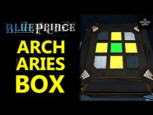 Blue Prince Arch Aries Box Puzzle - Inner Sanctum Box Puzzle