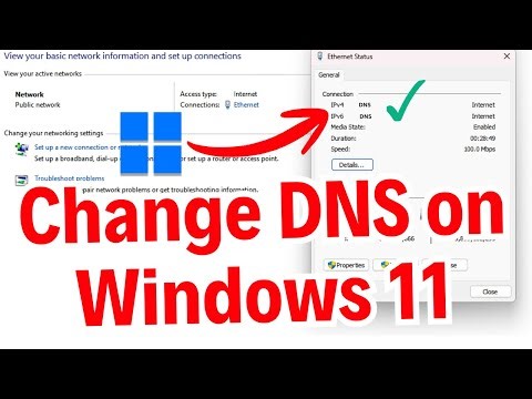 Fix Slow Internet! Change DNS in Windows 11