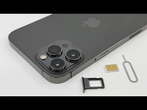 iPhone 12 HOW TO: Insert / Remove SIM Card