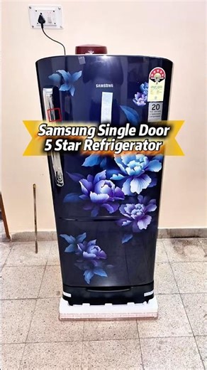 Samsung 183 L 5 Star Single Door Refrigerator #samsung #fridge