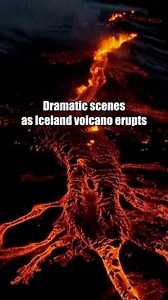 1.4M views · 6.6K reactions | A volcano erupted on the Reykjanes Peninsula in southwest Iceland, near the capital Reykjavik, following intense seismic activity in the area, the country's Meteorological Office said on Monday. | CGTN | Facebook