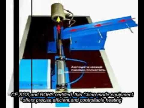 industry Induction Forging Machine 40KW of induction heaters Equipment