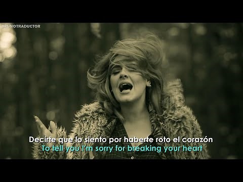 Adele - Hello // Lyrics + Español // Video Oficial