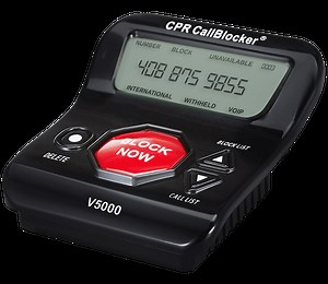 CPR V5000 Call Blocker -Stop All Unwanted Robocalls to Landline Phones