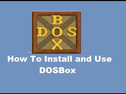 How To Install and Use DOSBox (To Run DOS Programs on Windows)