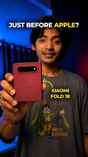 Xiaomi 18 Fold Launches Before iPhone Fold?! 🤯 #shorts