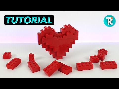 LEGO HEART (Easy Tutorial)
