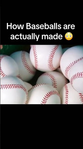 How BASEBALLS are really made inside the factory ⚾ #howitsmade