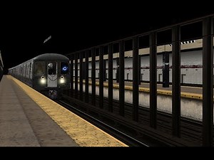 openbve: short video R68A {C} 168 street to 96 street TFO