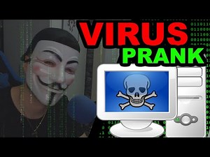 ZO MAAK JE EEN COMPUTER VIRUS! (PRANK JE VRIENDEN)