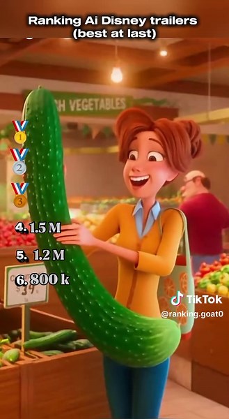 Ranking Disney AI Movie Trailers
