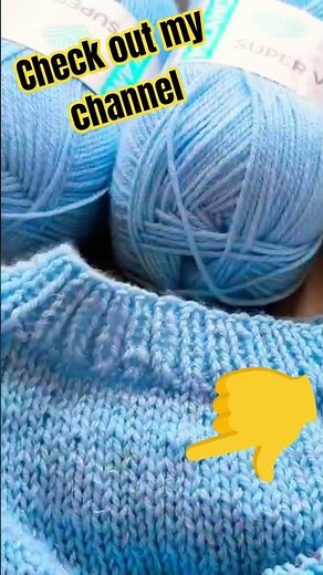 🧶Knit a sweater with me 🎁