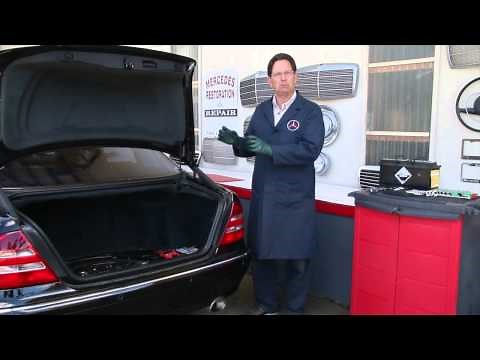 How to Replace a Battery in a Complex Computer Controlled Benz: Part 1