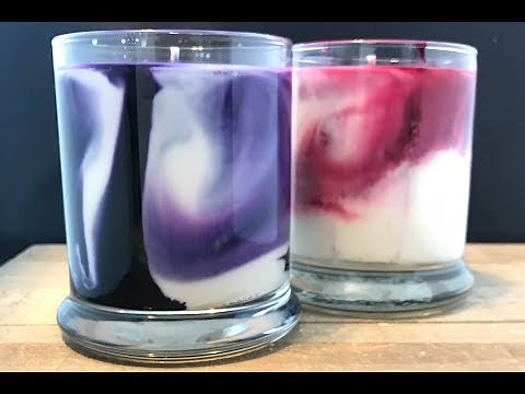 DIY Marble Candles