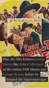 Colt Comrades (1943) Review | Hopalong Cassidy, Robert Mitchum & George Reeves#ClassicWestern#Hopal