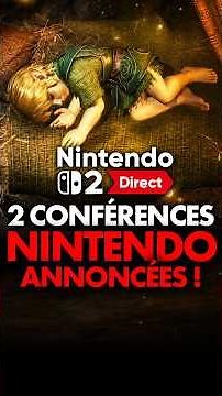NINTENDO DIRECT: 2 CONFERENCES ANNOUNCED for NEXT WEEK! 💥