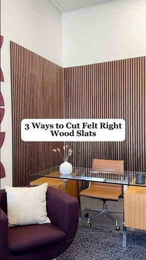 How to Cut Wood Felt Right Acoustic Panels